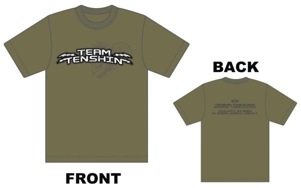 画像1: Team TENSHIN　0123 3戦目　THIRD MATCH TEE (1)